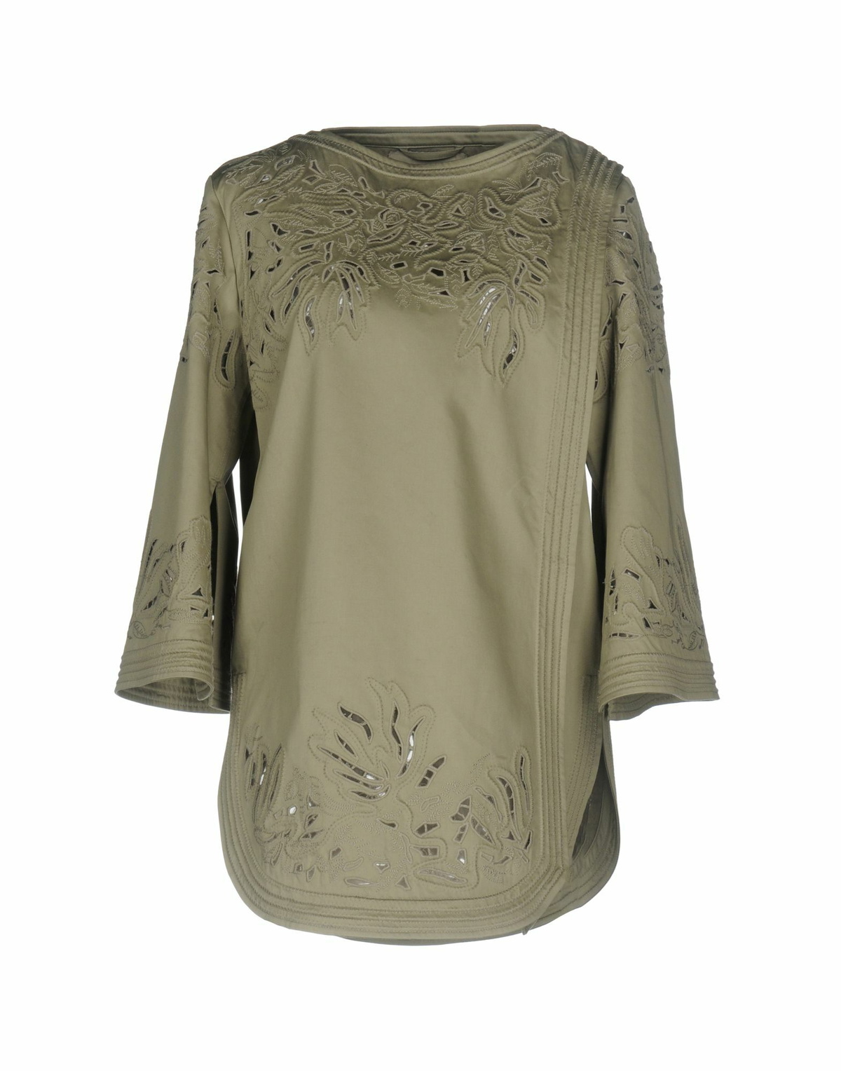 Ermanno Scervino Womens Jacket Military in Green