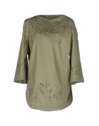 Ermanno Scervino Womens Jacket Military in Green