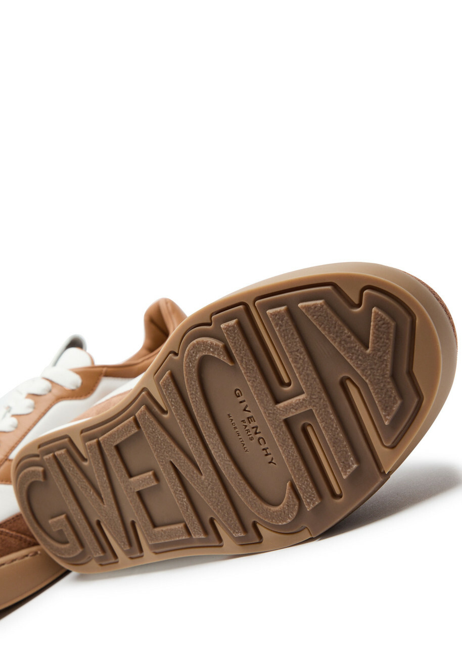 Givenchy Yard Court Panelled Leather Sneakers White