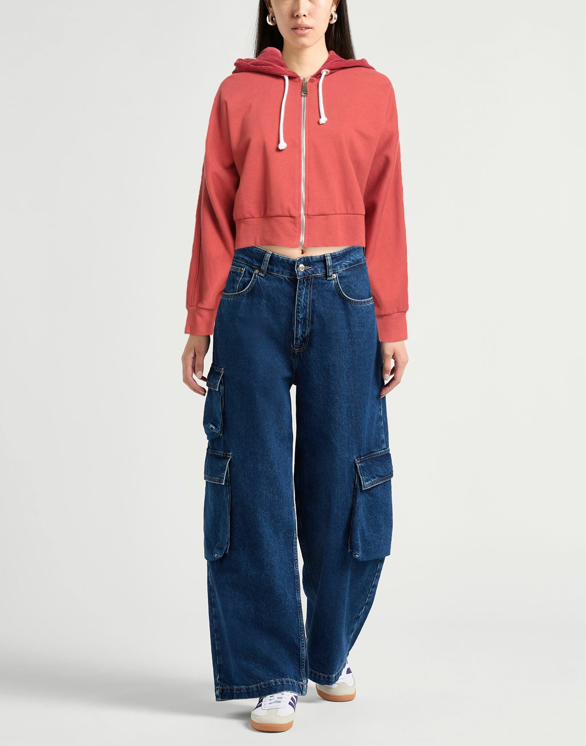 Jijil Womens Sweatshirt Brick