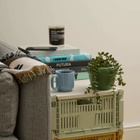 Home Studyo Louis Planter - Small in Moss Green 