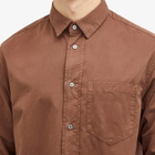 Wood Wood Men's Nico Shirt in Terra Brown
