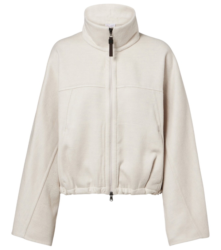 Photo: Brunello Cucinelli Monili virgin wool jacket