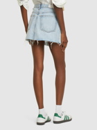 RE/DONE - Re/done & Pam Mid Rise Denim Mini Skirt