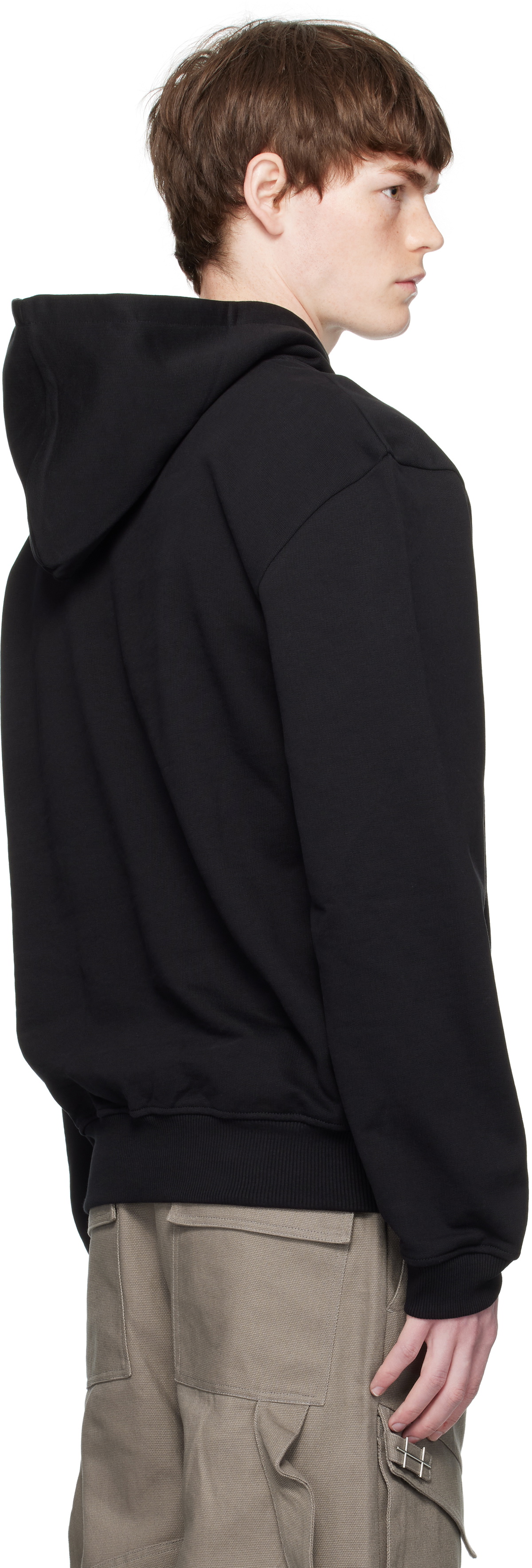 HELIOT EMIL Black Fulgens Hoodie