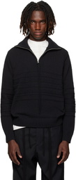 Craig Green Black Tape Knit Polo