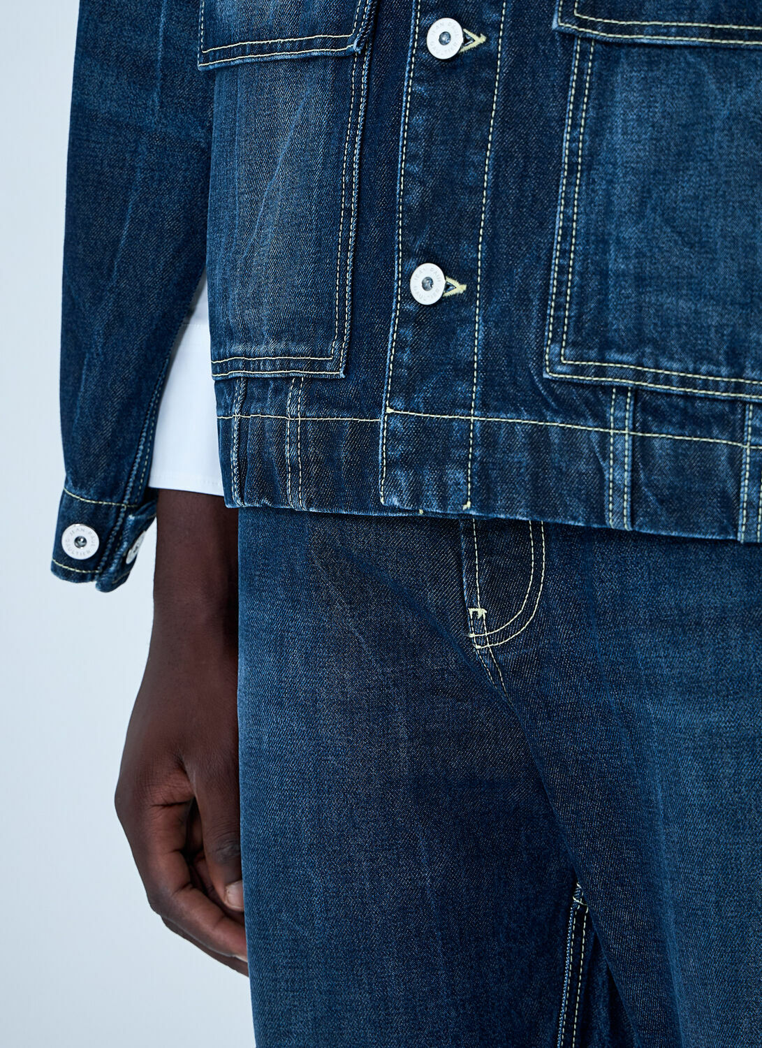 Jean Paul Gaultier Cut.Out Denim Jacket