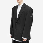 Balenciaga Men's Runway Skater Tailored Jacket in Black