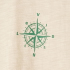 Levi's END. x Levis Ringer T-Shirt 'Mount Rambler' in Ecru/Green