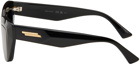 Bottega Veneta Black Cat-Eye Sunglasses