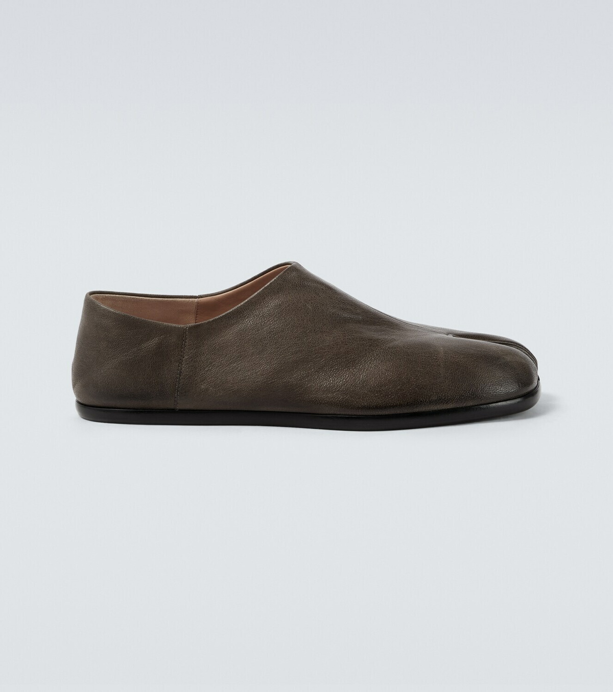 Maison Margiela Tabi leather slip-on shoes Maison Margiela