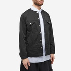 Comme des Garçons Men's Drill Overshirt in Black