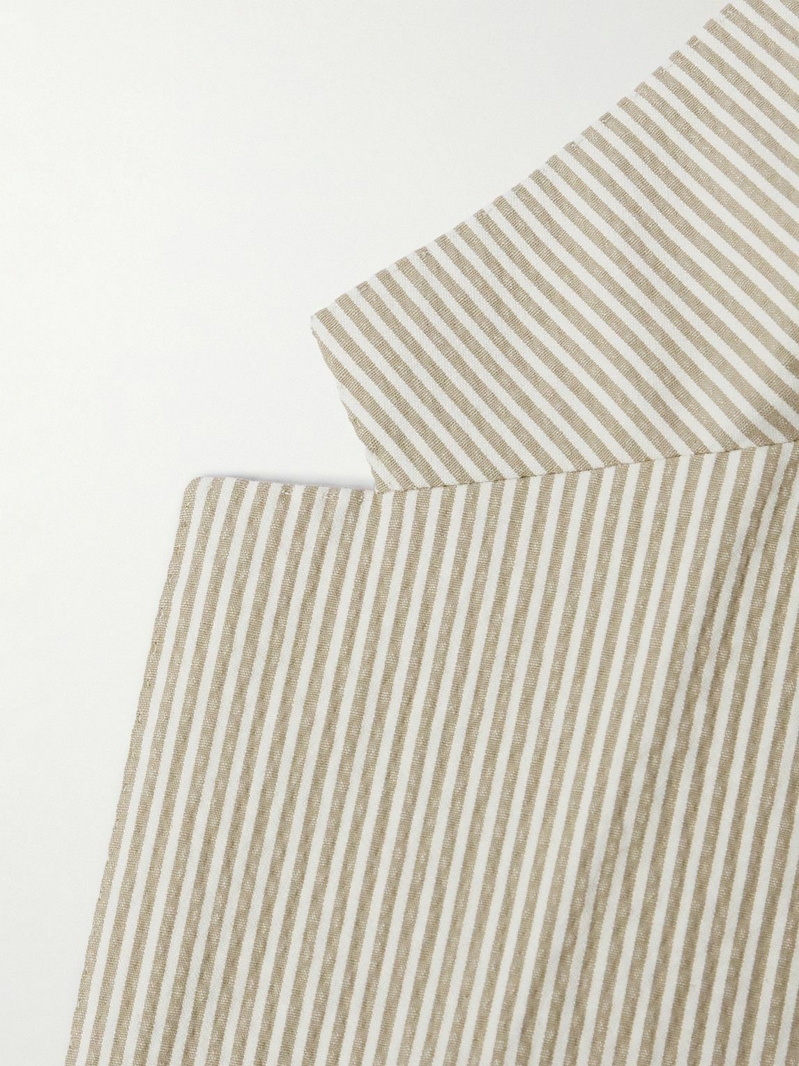 Kingsman - Striped Cotton-Blend Seersucker Blazer - White