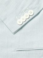 Orlebar Brown - Ullock Unstructured Striped Cotton-Blend Blazer - Blue