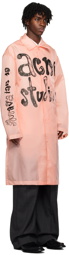 Acne Studios Pink Packable Coat