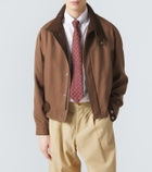 Giorgio Armani Silk bomber jacket