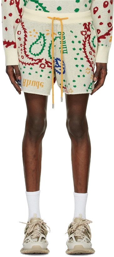 Photo: Rhude Multicolor Bandana Shorts