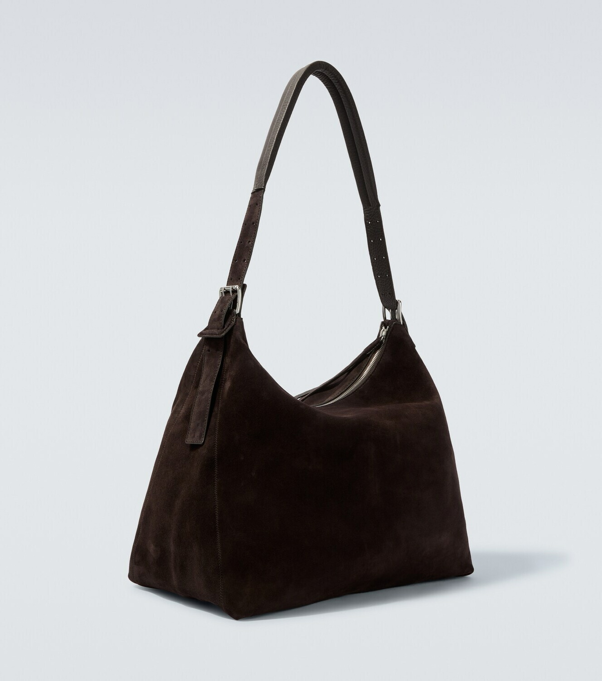 Lemaire Belted suede shoulder bag