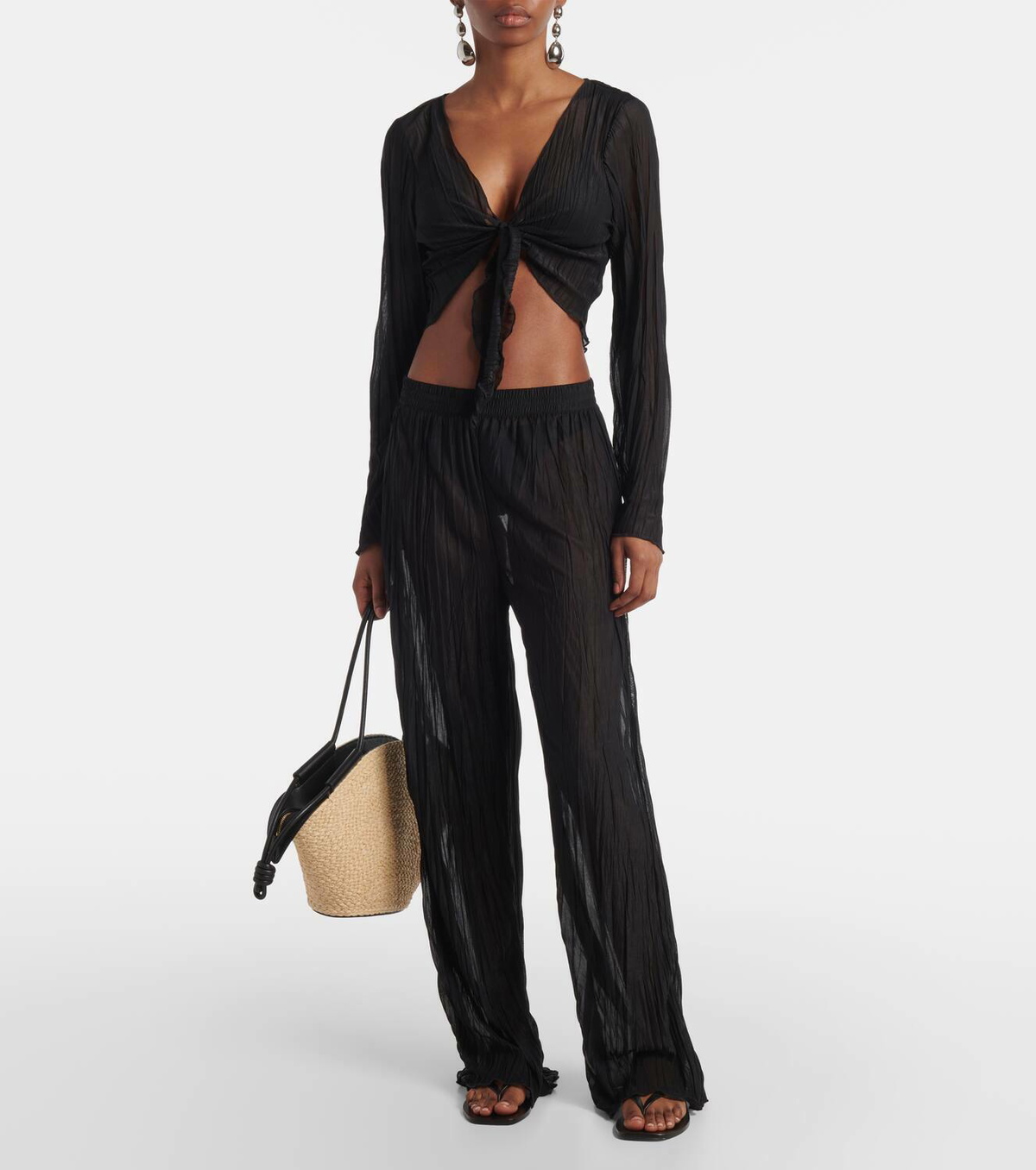 Jade Swim Dania crop top