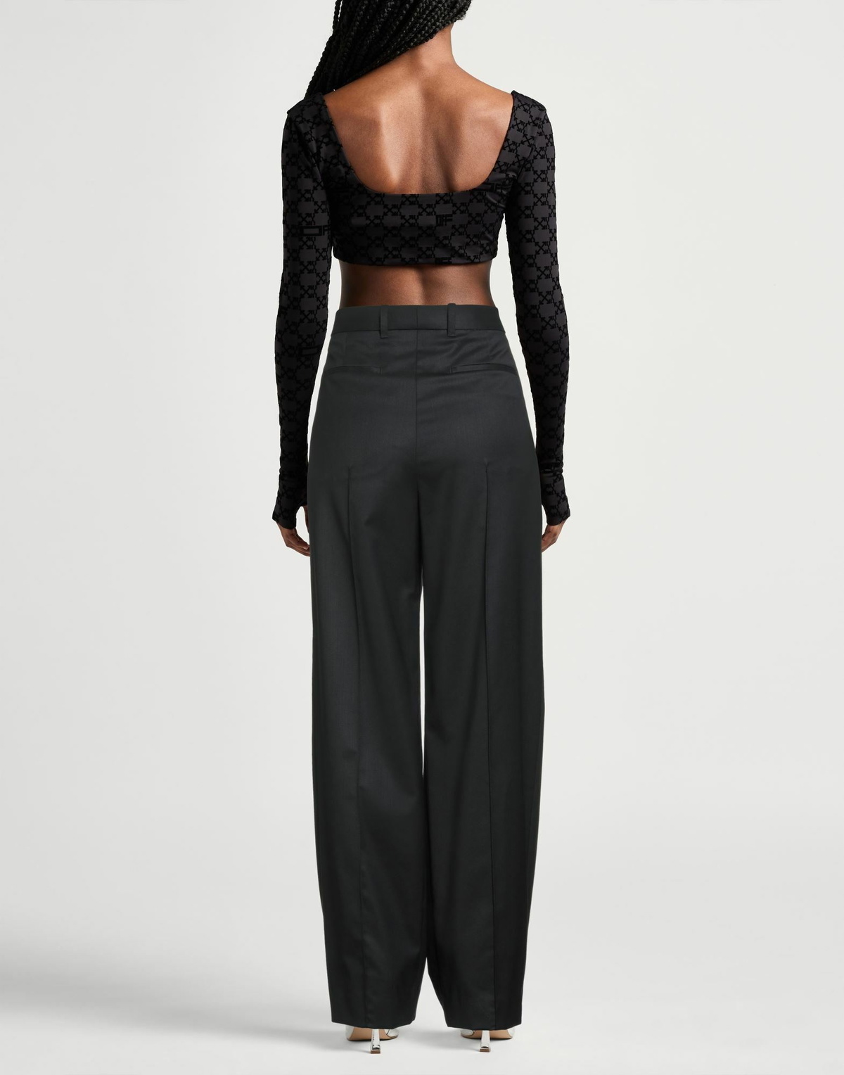 Peter Do Womens Pants in Black
