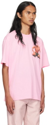 JW Anderson Pink Chest Pocket T-Shirt