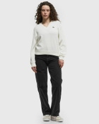 Lacoste V-NECK TRICOT White Womens Sweatshirt