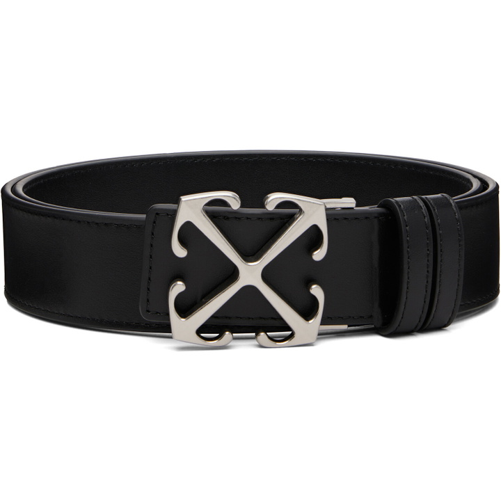 Photo: Off-White Black Arrow Rv 35MM Quote Belt