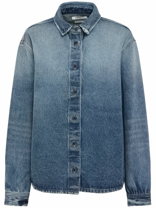 Photo: ANNAGRETA Luce Medium Wash Denim Shirt
