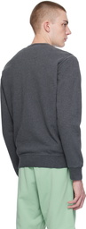 Stone Island Gray Patch Sweatshirt