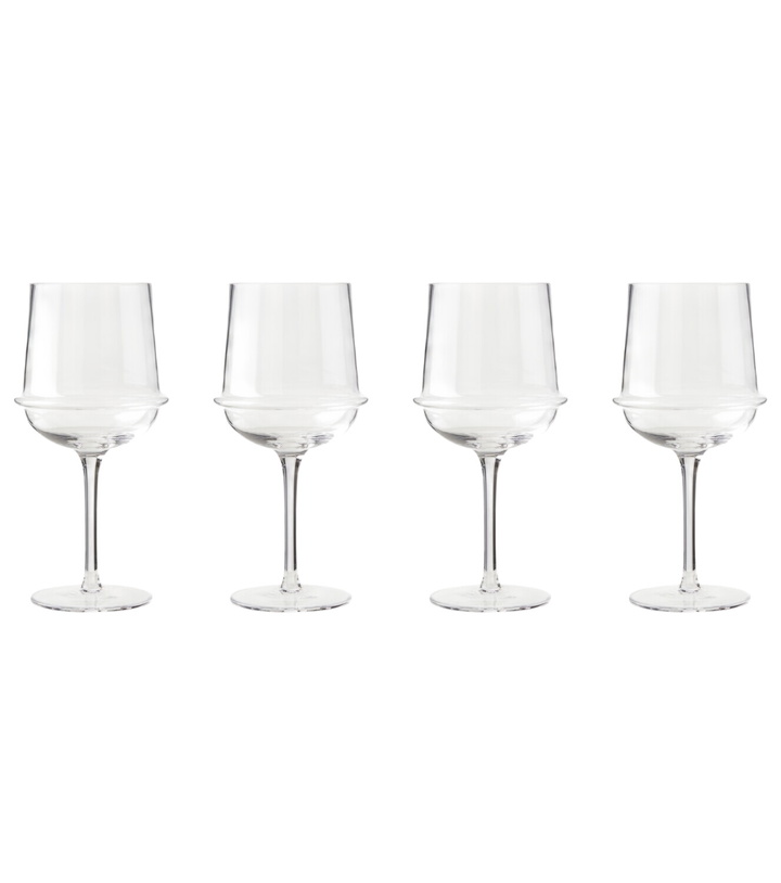 Photo: Serax Dune set of four wine glasses by Kelly Wearstler