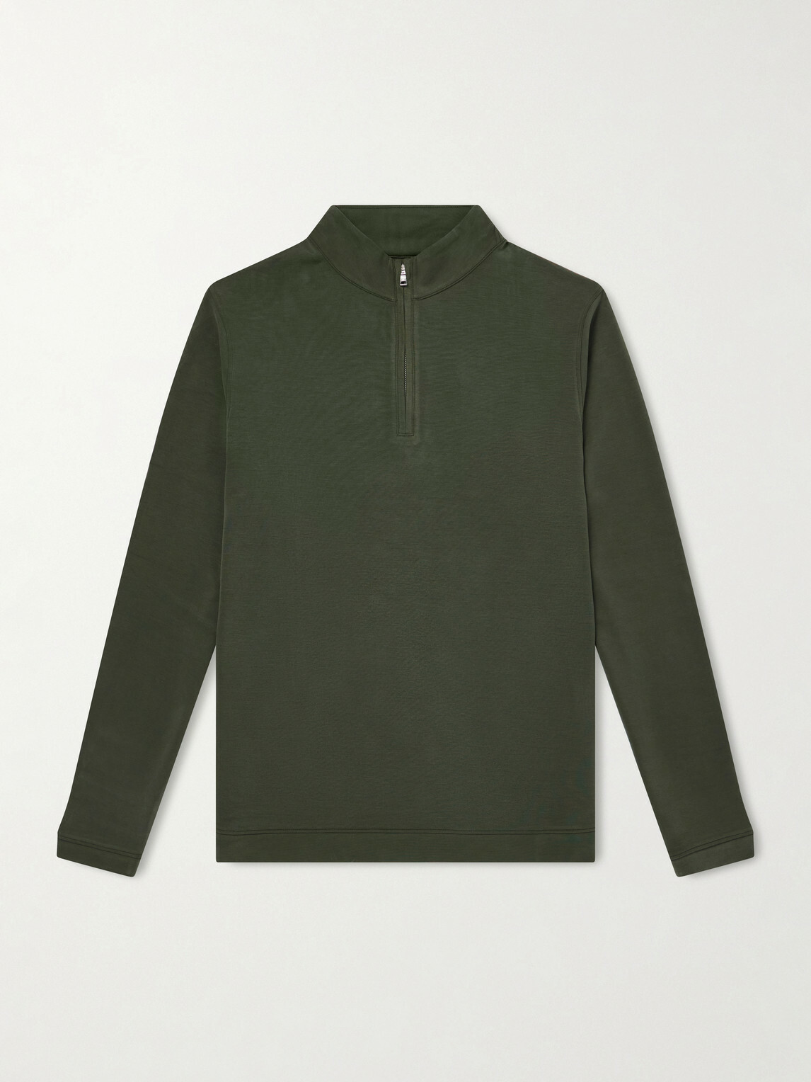 Peter Millar - Jersey Half-Zip Sweater - Green