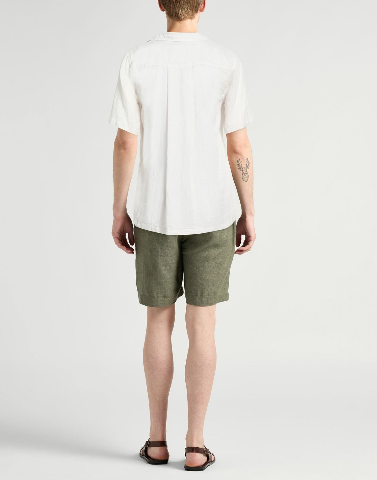 Crossley Mens Shirt Light in Grey
