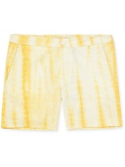 SMR Days - Pines Tie-Dyed Cotton Shorts - Yellow