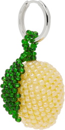 Pura Utz Yellow & Green Lemon Single Earring