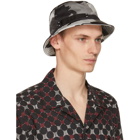 Dolce and Gabbana Khaki Camo Bucket Hat