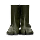 Maison Margiela Green Low Heel Tabi Boots