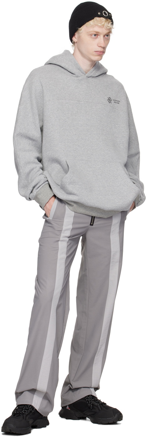 Uncertain Factor Gray Linebacker Hoodie
