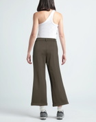 Manila Grace Womens Pants Military in Green