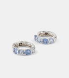 Bucherer Fine Jewellery 18kt white gold earrings with sapphires