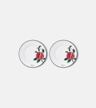 Gucci Gucci Flora set of 2 porcelain plates