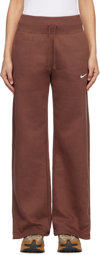 Photo: Nike Burgundy Sportswear Phoenix Fleece Lounge Pants