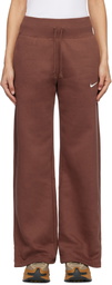 Nike Burgundy Sportswear Phoenix Fleece Lounge Pants