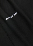 Mki Miyuki Zoku Logo Embroidered Straight-leg Woven Trousers Black