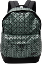 Bao Bao Issey Miyake Blue Metallic Daypack Backpack