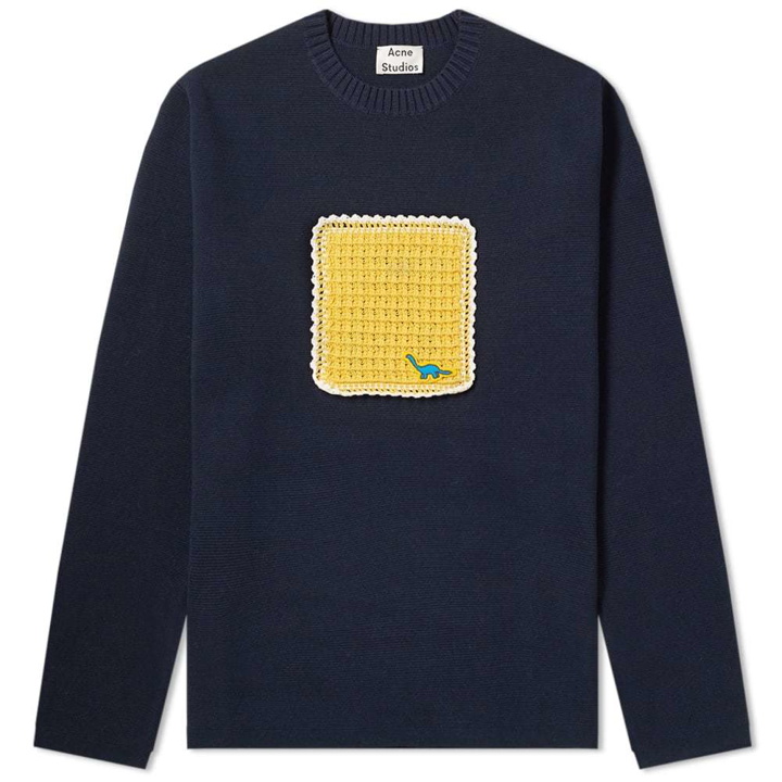 Photo: Acne Studios Kalmar Patch Merino Knit