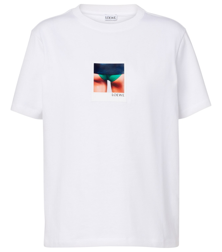Photo: Loewe Printed cotton T-shirt