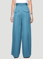 Wide-Leg Pants in Blue