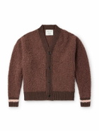 A Kind Of Guise - Ribbed-Knit Virgin Wool-Blend Cardigan - Brown