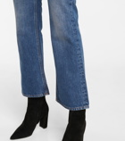 Toteme - Mid-rise flared cropped jeans