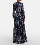 Erdem Floral voile gown
